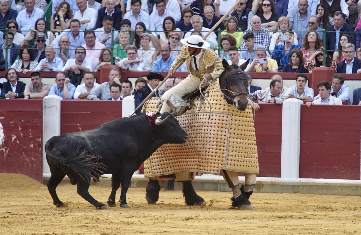 Emilio de Justo en la Feria taurina De San Pedro Regalado.  / LETICIA PÉREZ / ICAL