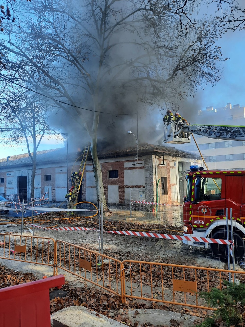 Incendio en el restaurante La Maruquesa  / El Día de Valladolid