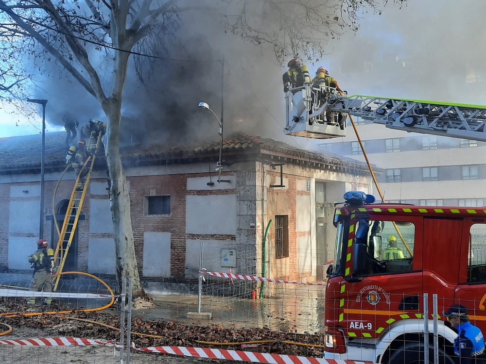 Incendio en el restaurante La Maruquesa