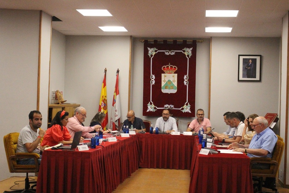 Pleno del Ayuntamiento de Tordesillas.