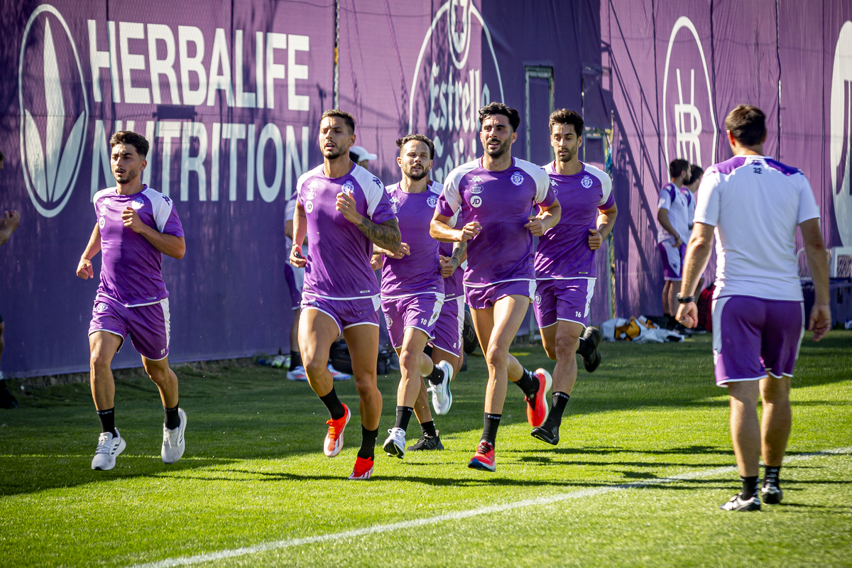 Primer entrenamiento del Real Valladolid  / JONATHAN TAJES