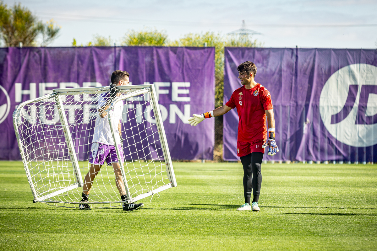 Primer entrenamiento del Real Valladolid  / JONATHAN TAJES