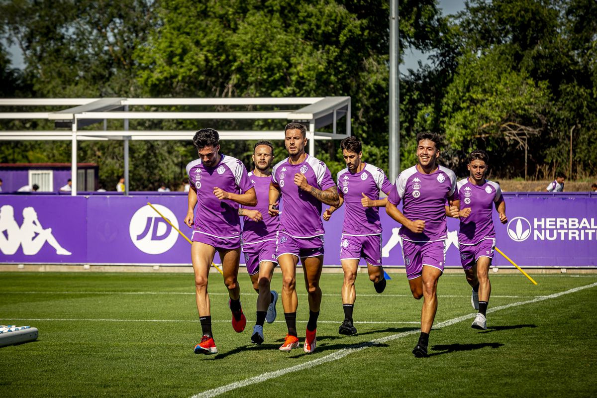 Primer entrenamiento del Real Valladolid  / JONATHAN TAJES