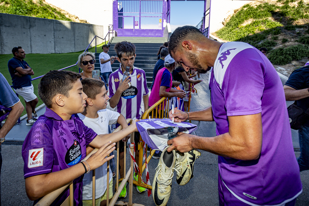 Primer entrenamiento del Real Valladolid  / JONATHAN TAJES