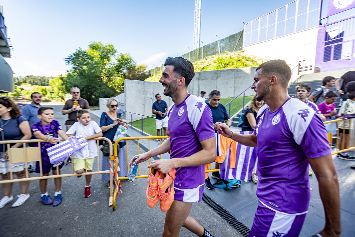 Primer entrenamiento del Real Valladolid  / JONATHAN TAJES