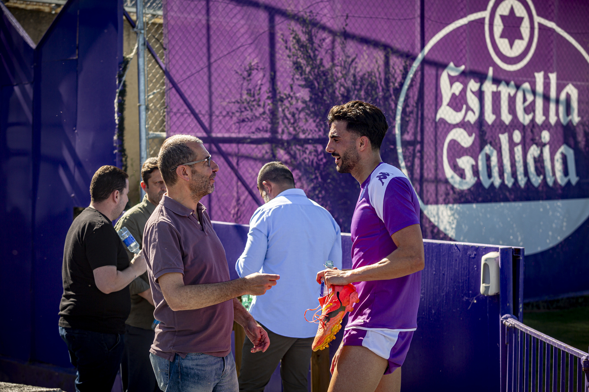 Primer entrenamiento del Real Valladolid  / JONATHAN TAJES