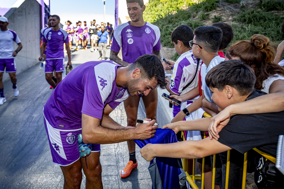 Primer entrenamiento del Real Valladolid  / JONATHAN TAJES