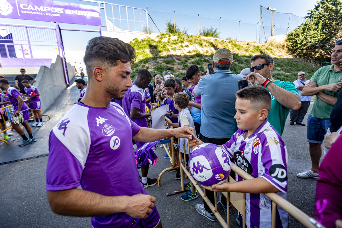 Primer entrenamiento del Real Valladolid  / JONATHAN TAJES