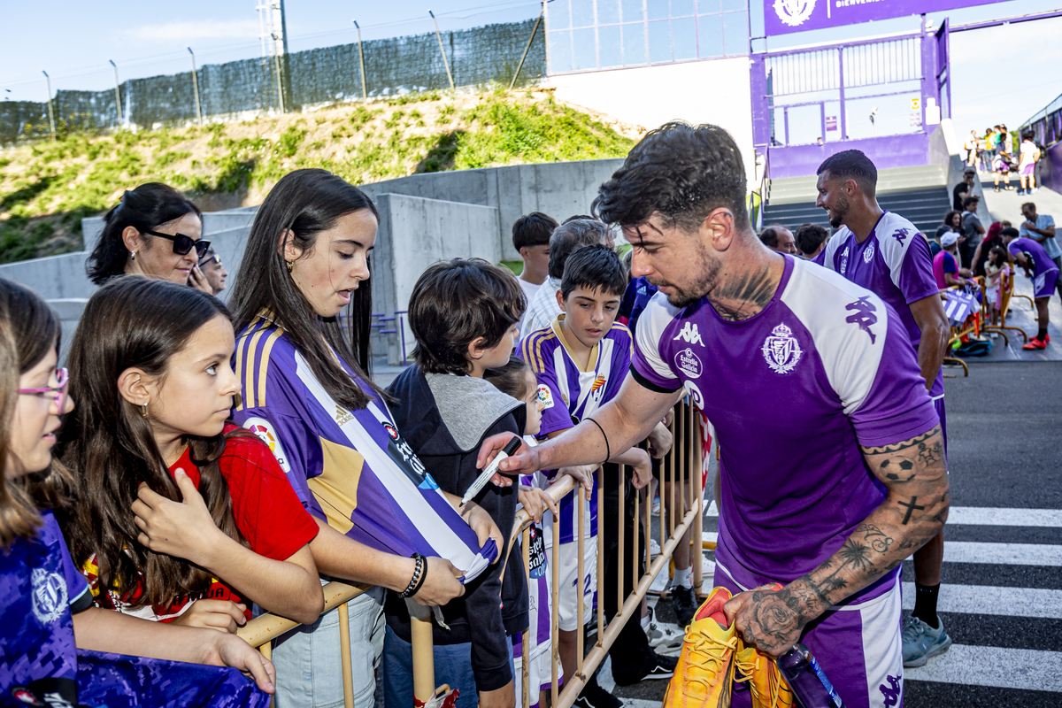 Primer entrenamiento del Real Valladolid  / JONATHAN TAJES