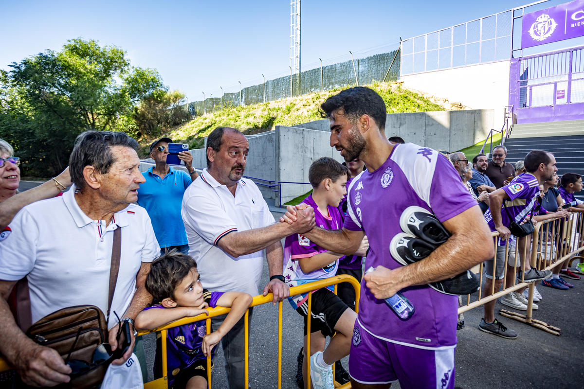 Primer entrenamiento del Real Valladolid  / JONATHAN TAJES