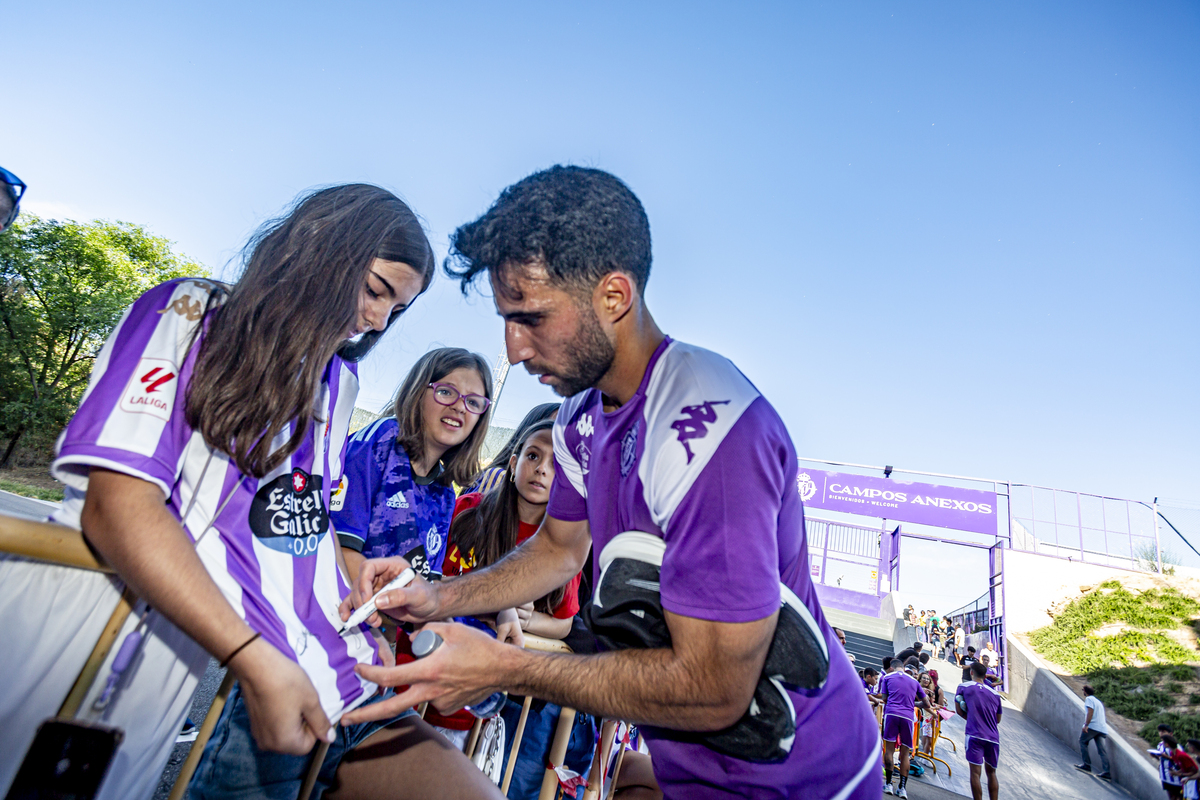 Primer entrenamiento del Real Valladolid  / JONATHAN TAJES