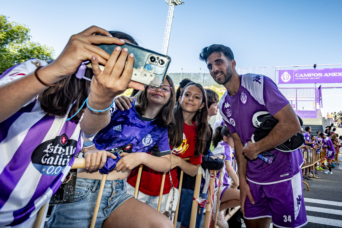 Primer entrenamiento del Real Valladolid  / JONATHAN TAJES