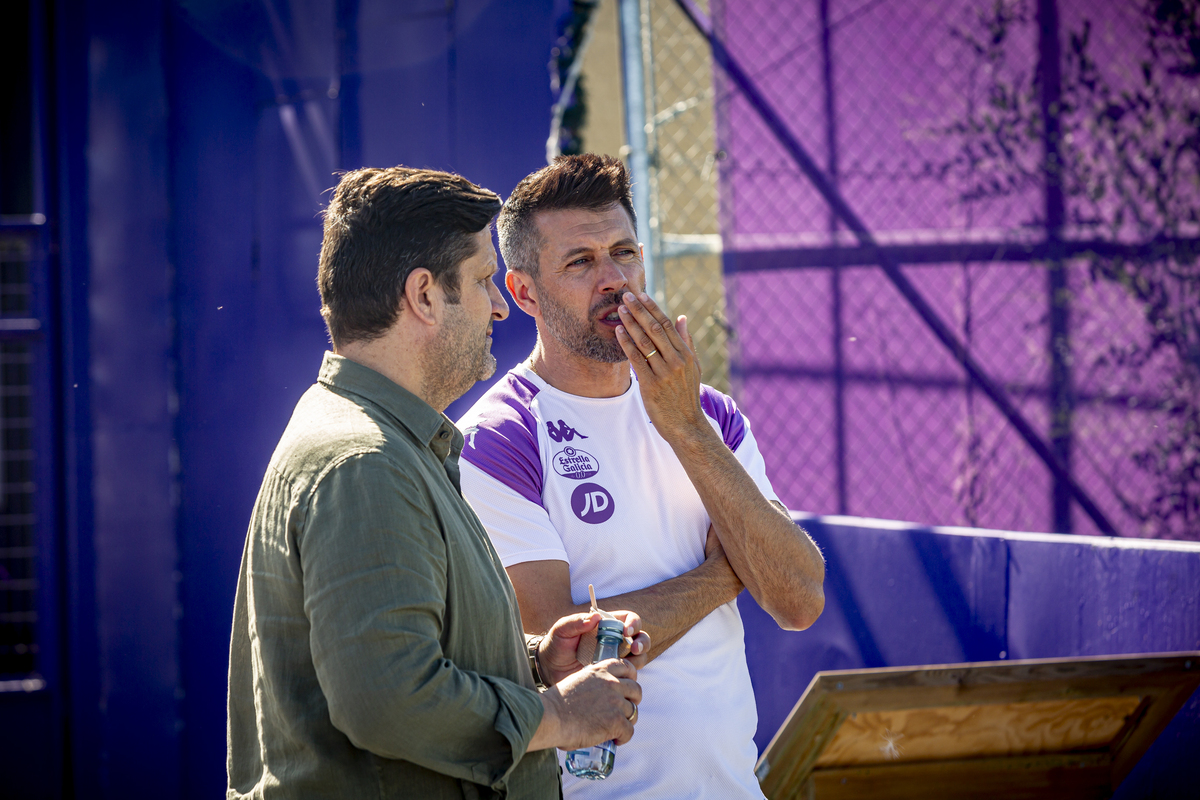 Primer entrenamiento del Real Valladolid  / JONATHAN TAJES