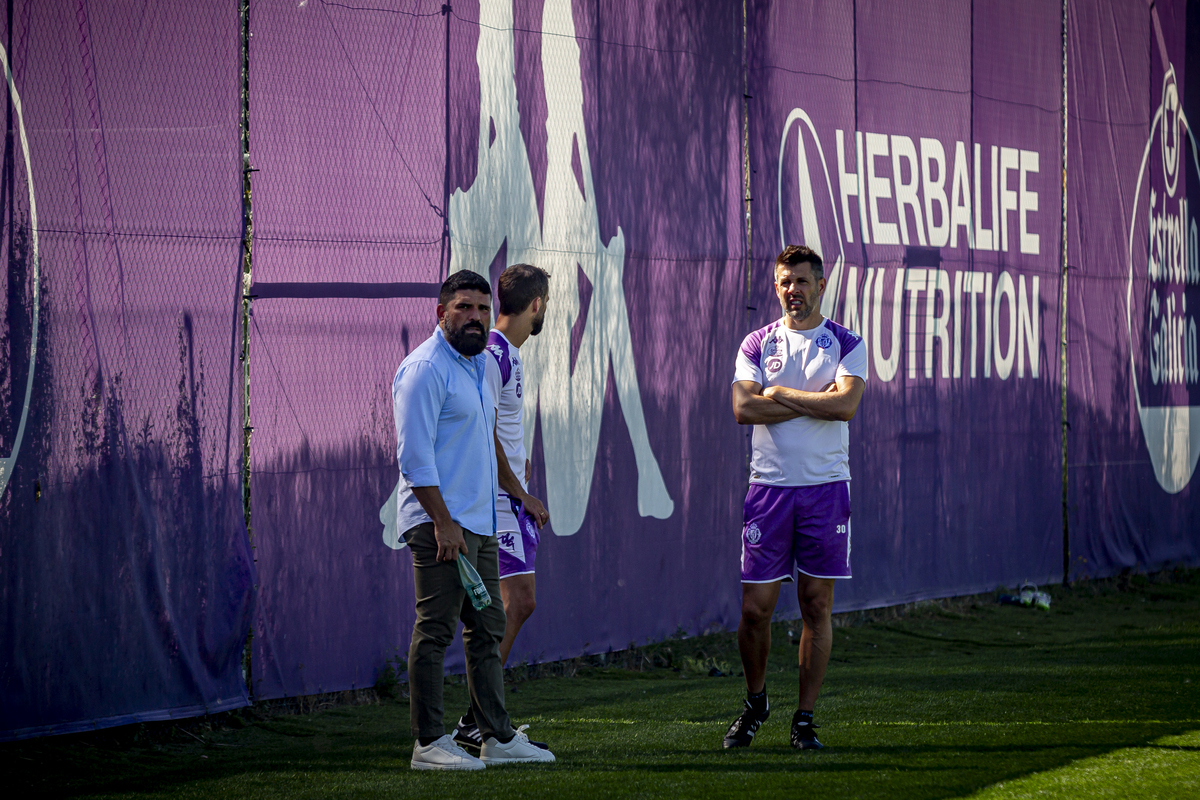 Primer entrenamiento del Real Valladolid  / JONATHAN TAJES