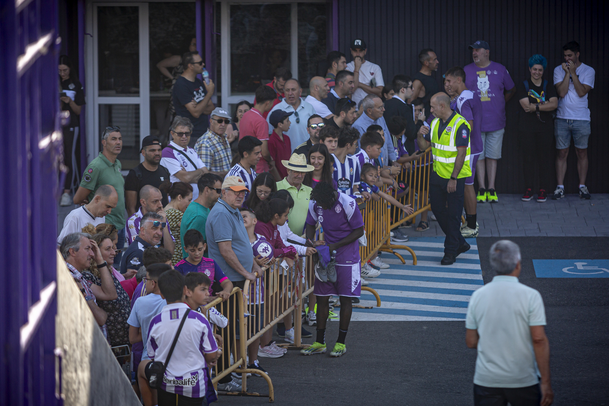 Primer entrenamiento del Real Valladolid  / JONATHAN TAJES