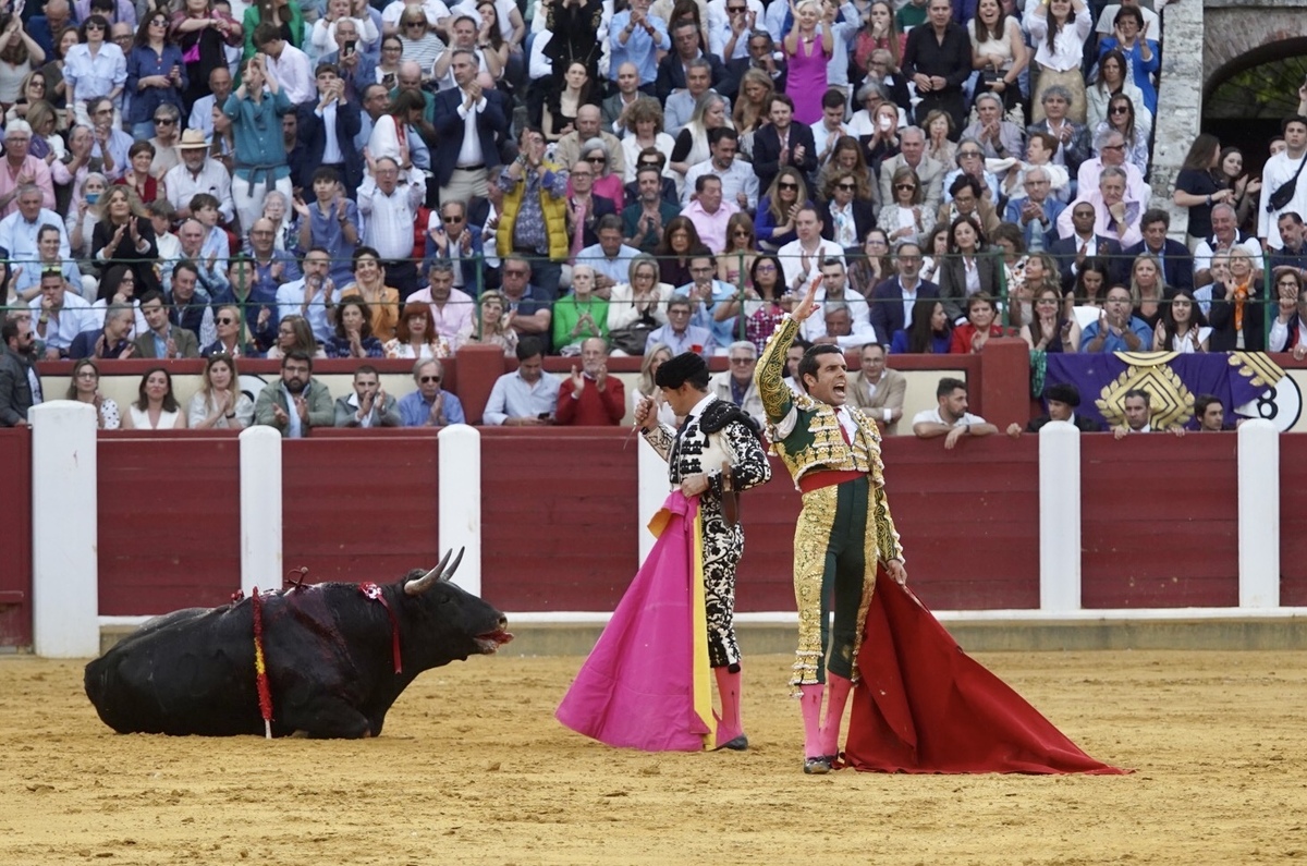 Emilio de Justo en la Feria taurina De San Pedro Regalado.  / LETICIA PÉREZ / ICAL