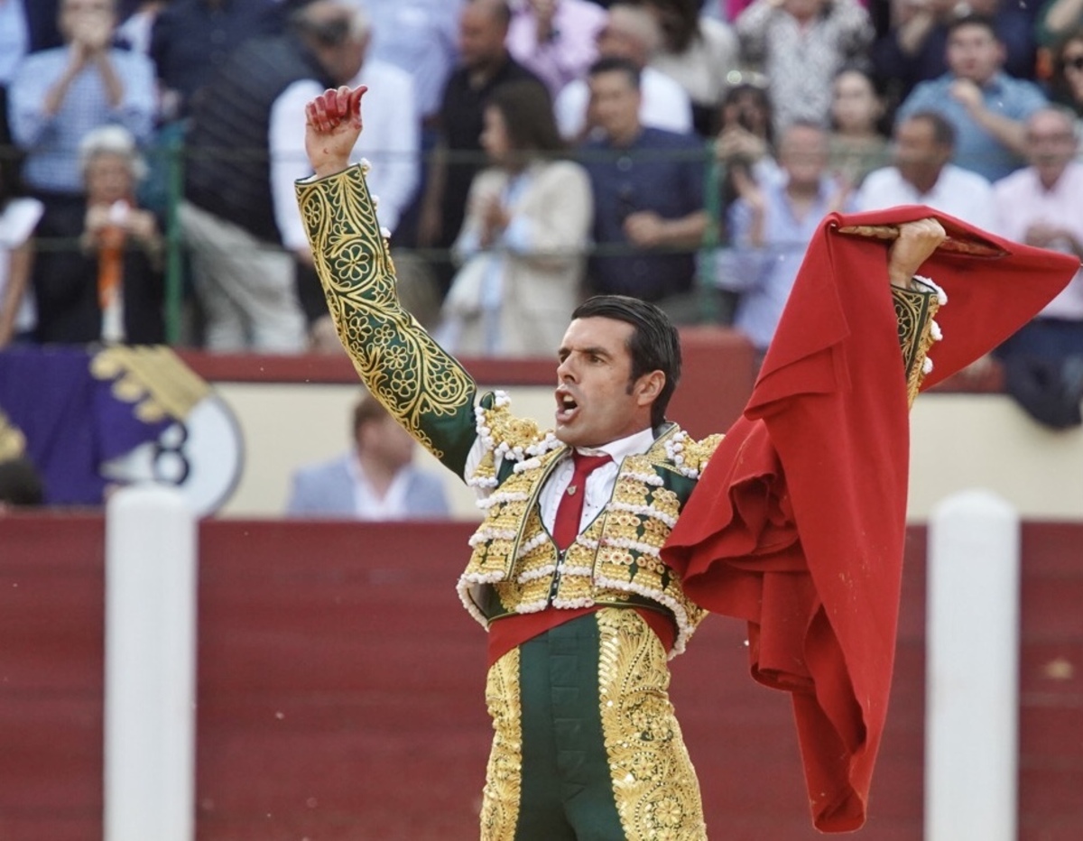 Emilio de Justo en la Feria taurina De San Pedro Regalado.  / LETICIA PÉREZ / ICAL