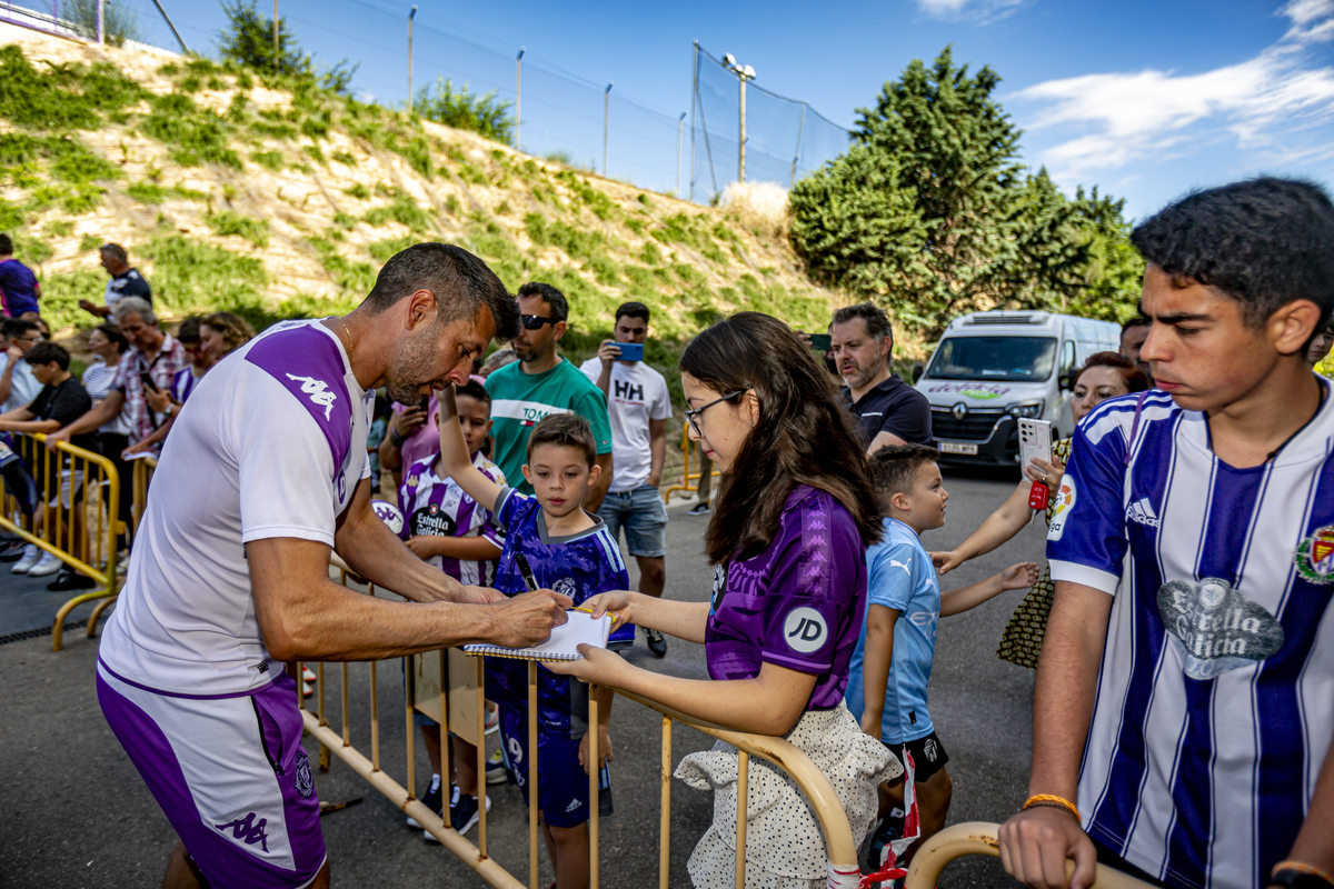 Primer entrenamiento del Real Valladolid  / JONATHAN TAJES