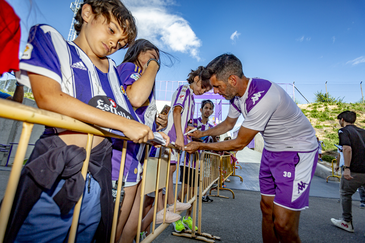 Primer entrenamiento del Real Valladolid  / JONATHAN TAJES