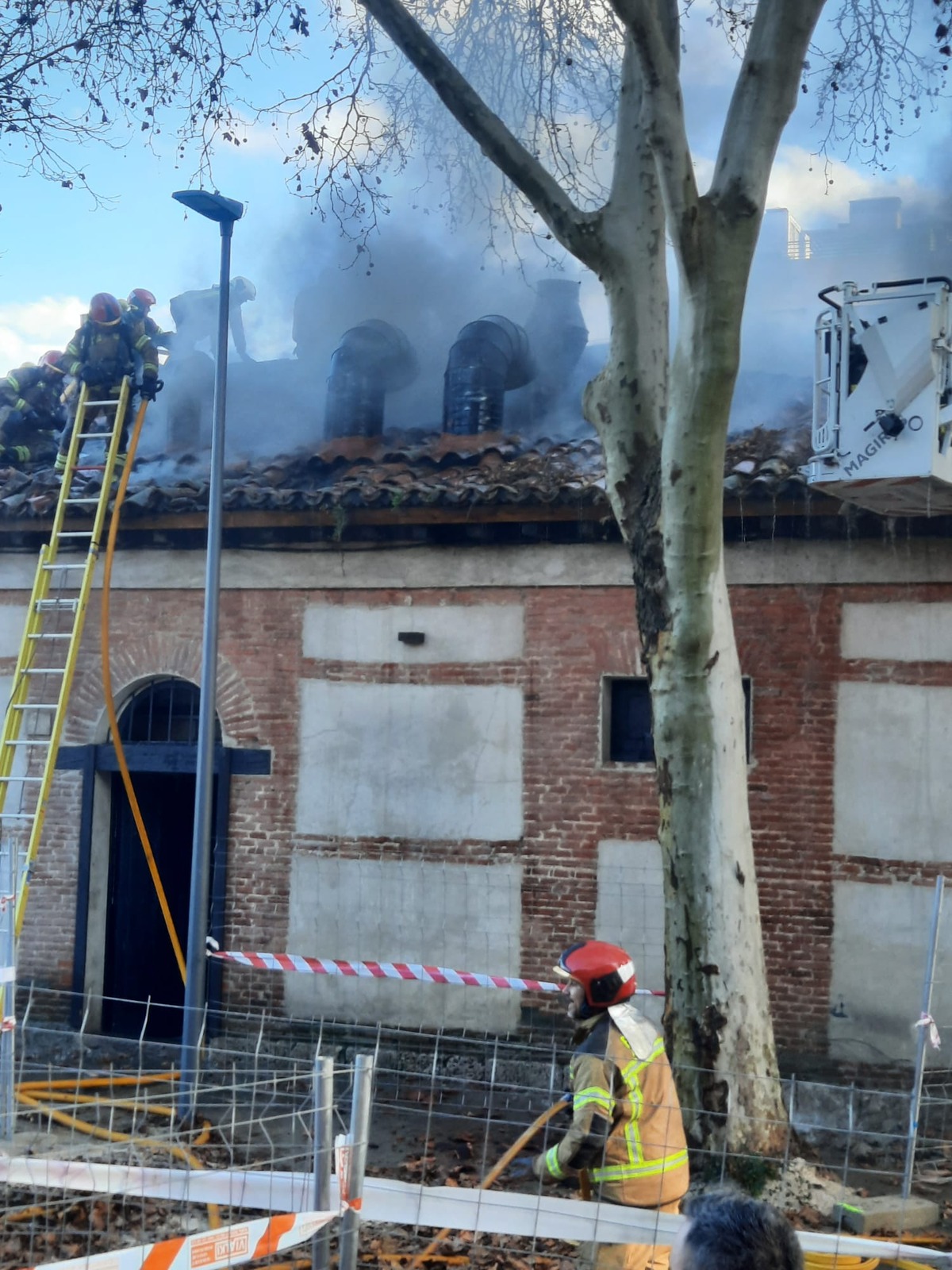 Incendio en el restaurante La Maruquesa  / El Día de Valladolid