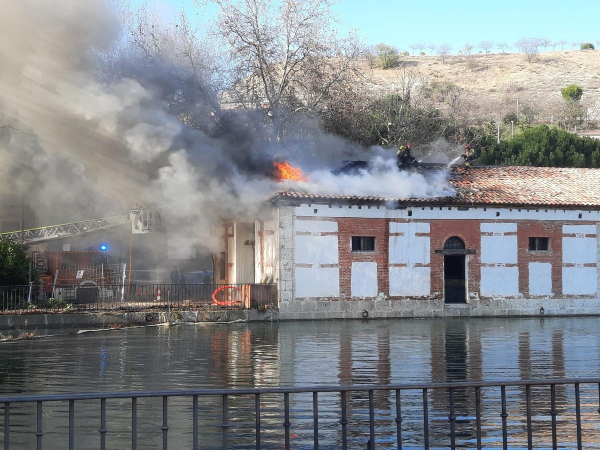 Incendio en el restaurante La Maruquesa  / El Día de Valladolid