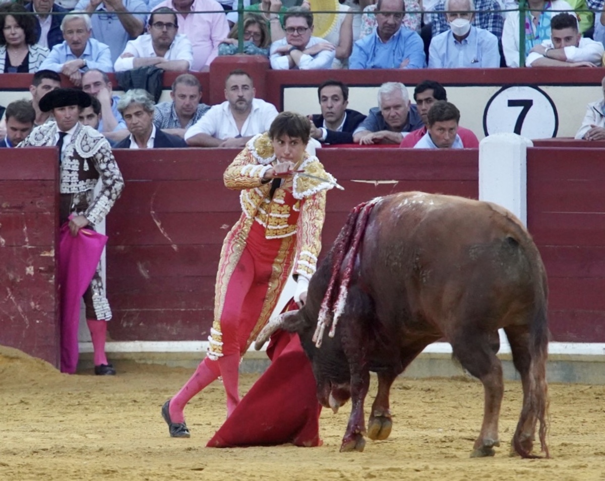 Roca Rey en la Feria taurina De San Pedro Regalado.  / LETICIA PÉREZ / ICAL