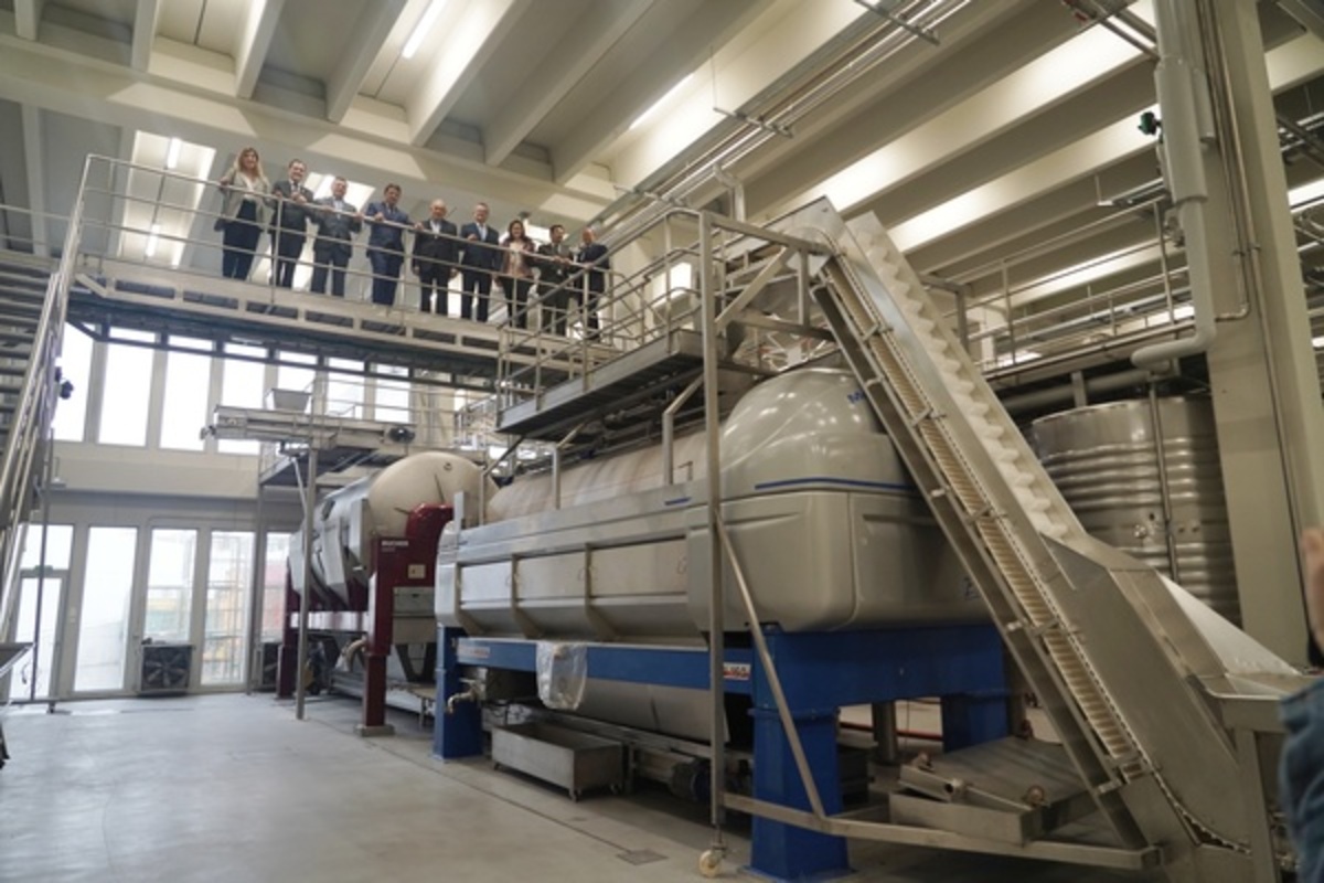 Inauguración de la nueva bodega y centro logístico de Protos en Peñafiel.  / ICAL