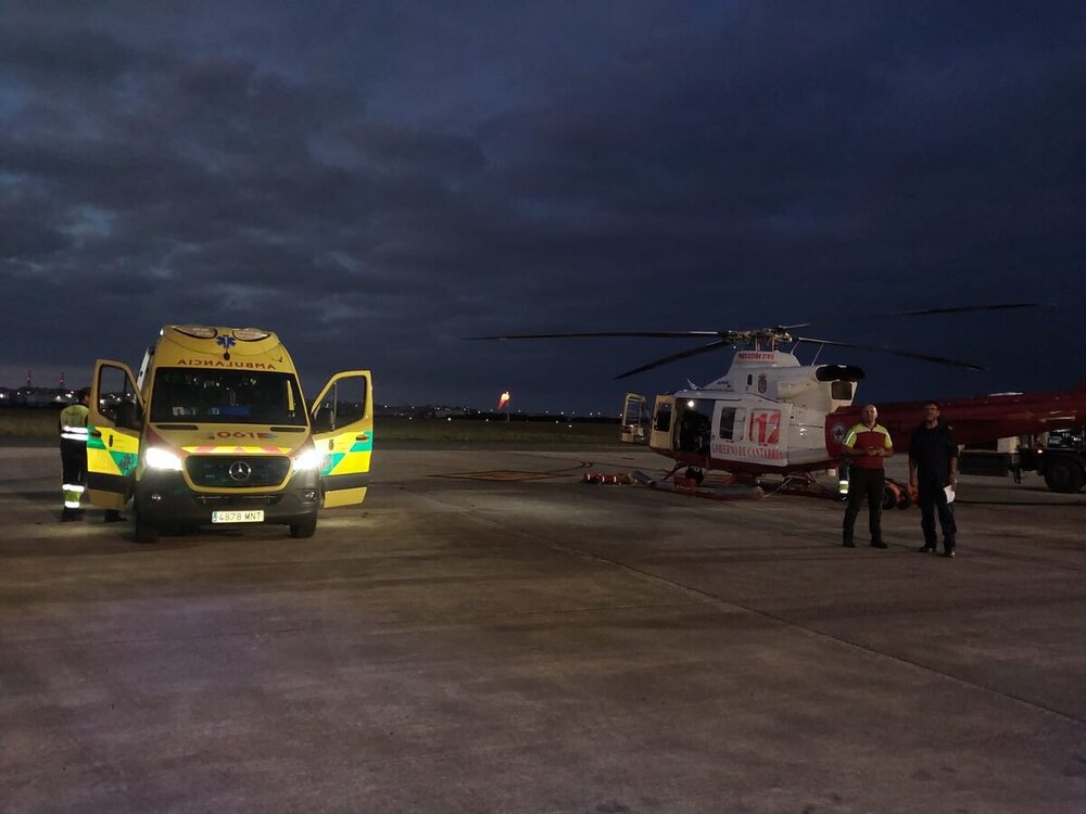 Rescatan a un varón semiahogado en una playa de Cantabria