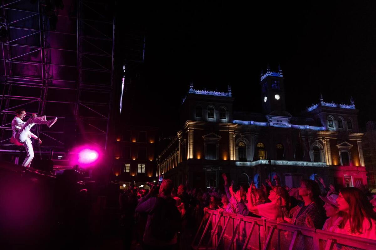 Concierto de Mika en la Plaza Mayor  / AYUNTAMIENTO DE VALLADOLID