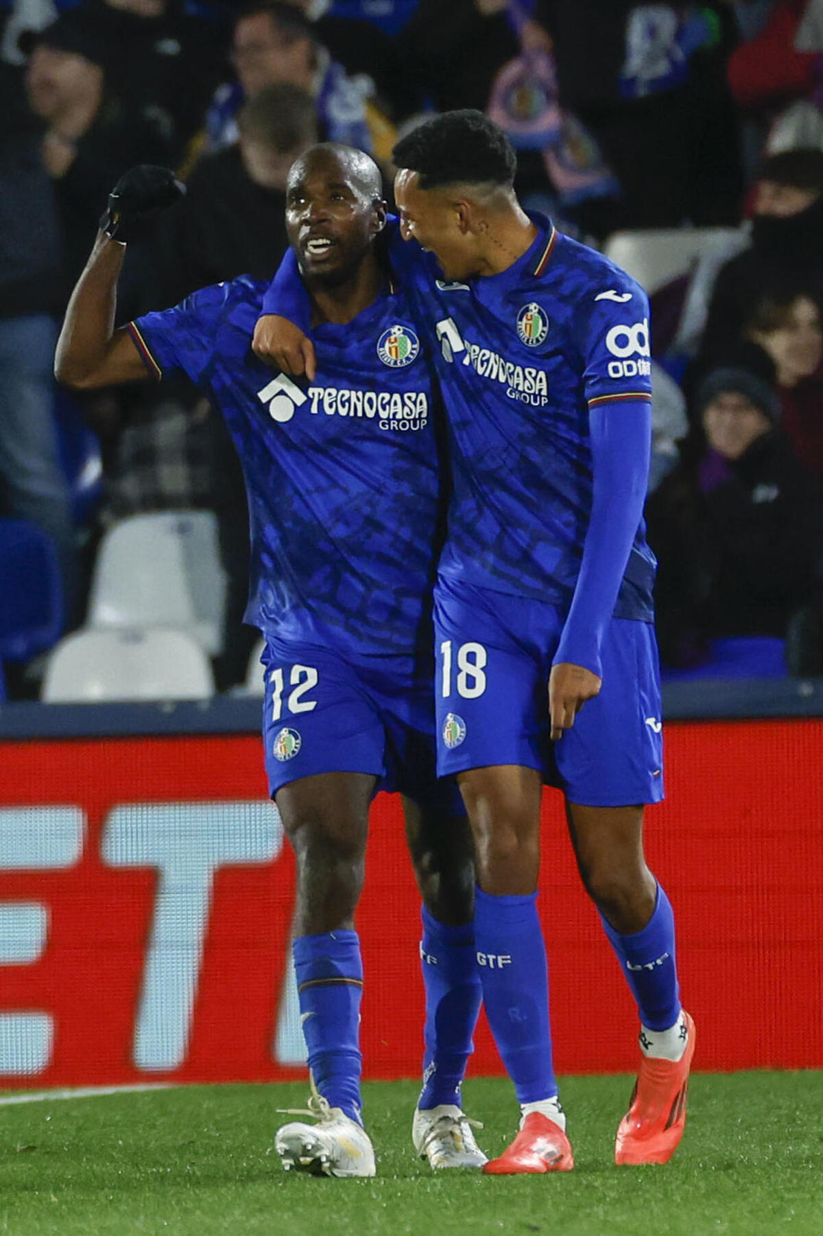 Partido entre el Getafe y el Real Valladolid.  / EFE