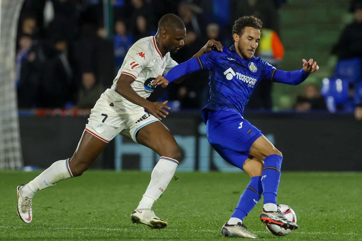 Partido entre el Getafe y el Real Valladolid.  / EFE