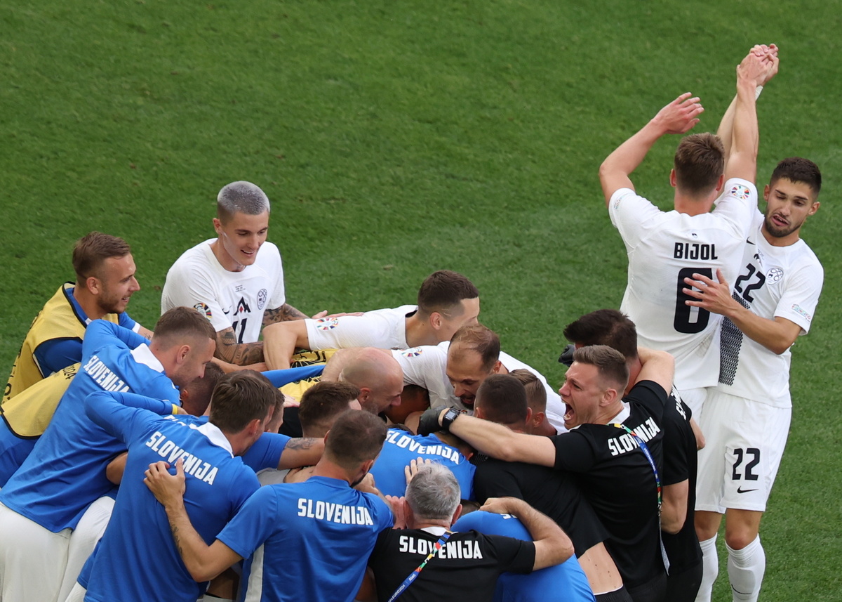 UEFA EURO 2024 - Group C Slovenia vs Denmark  / MOHAMED MESSARA