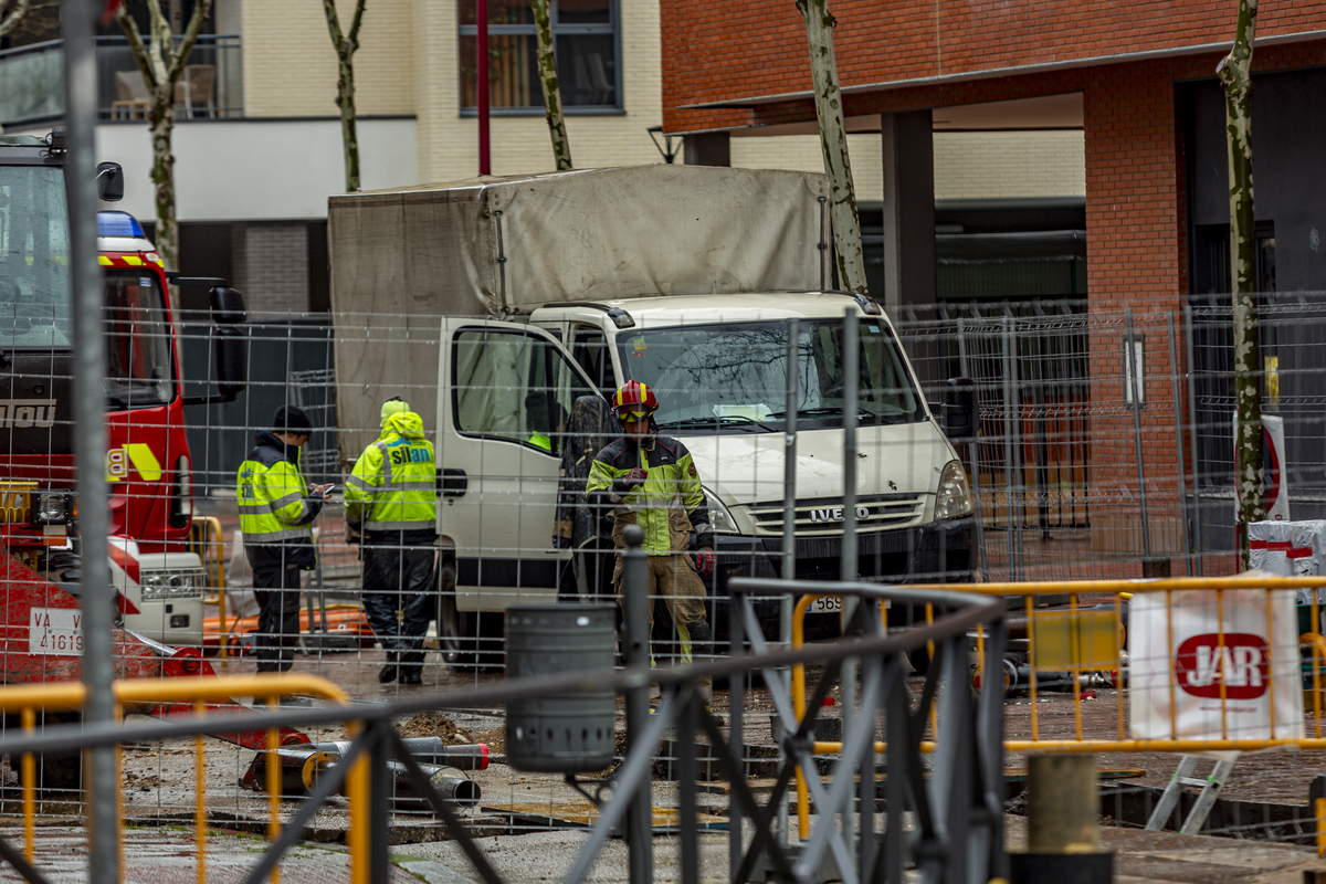 Fallece un trabajador en un accidente en Villa del Prado  / JONATHAN TAJES