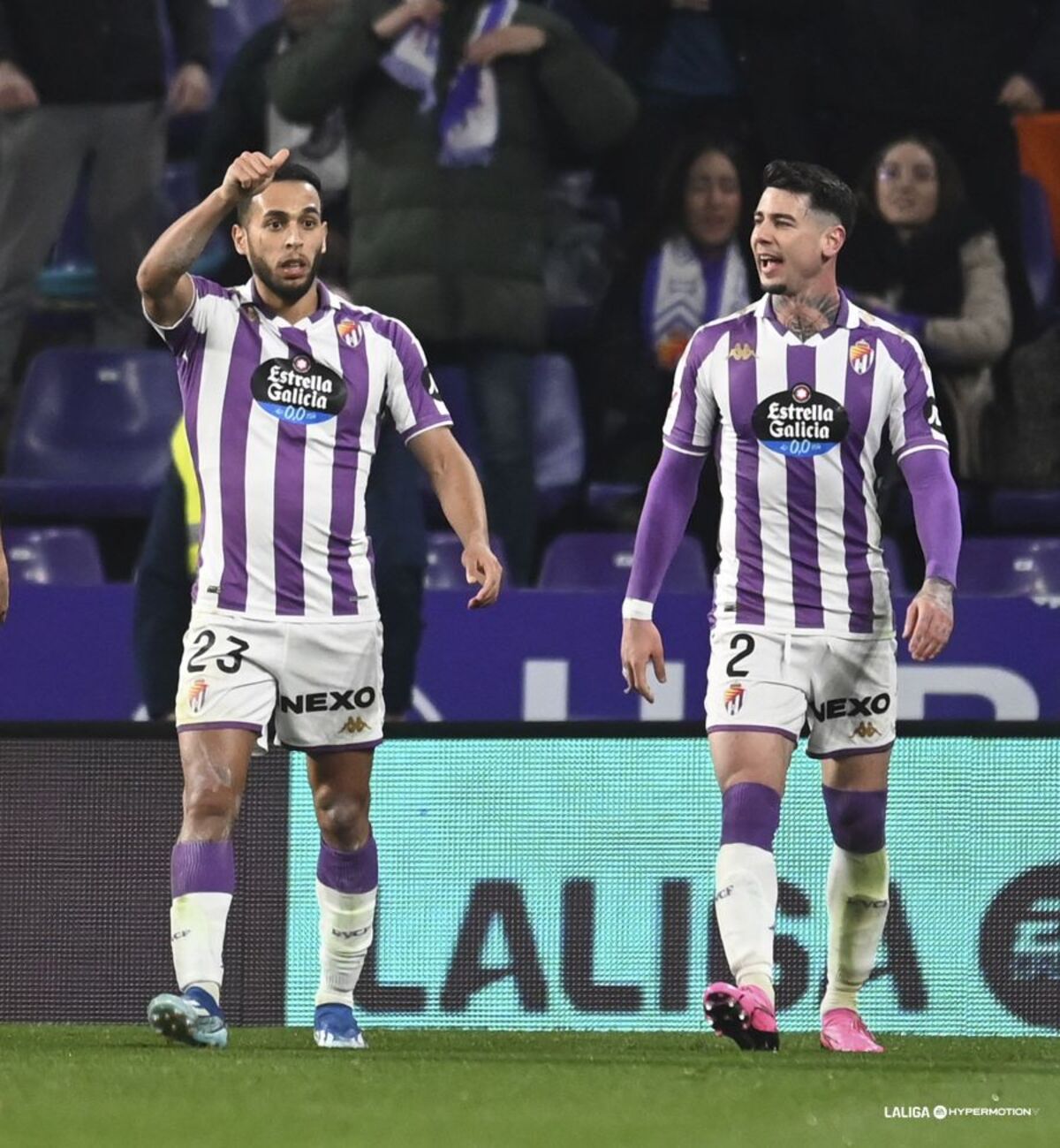 Imagen del Real Valladolid-Racing de Santander.  / LALIGA