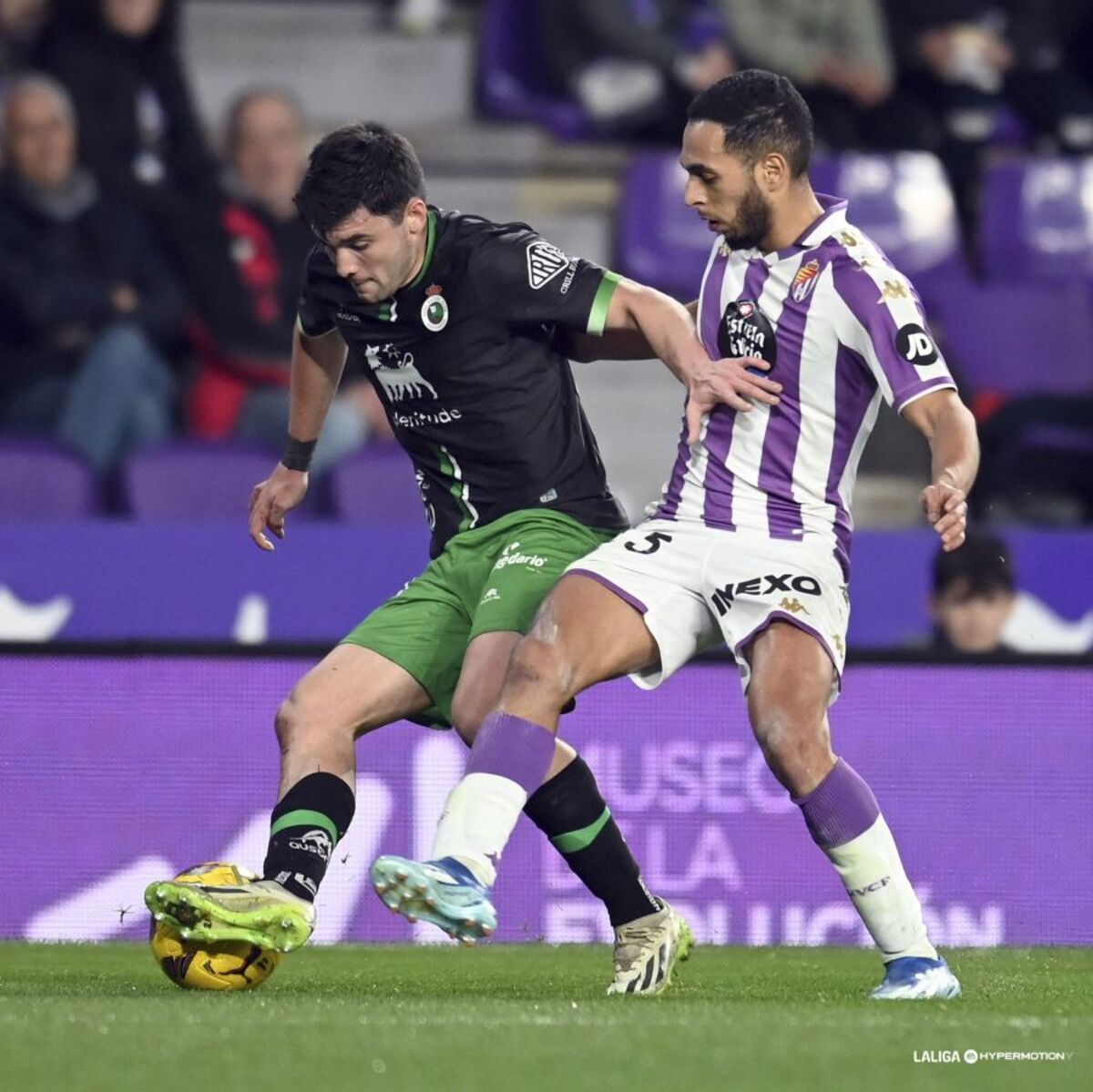 Imagen del Real Valladolid-Racing de Santander.  / El Día de Valladolid