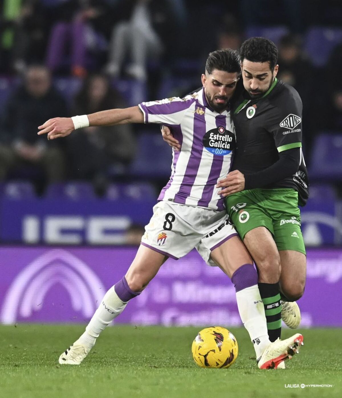 Imagen del Real Valladolid-Racing de Santander.  / El Día de Valladolid