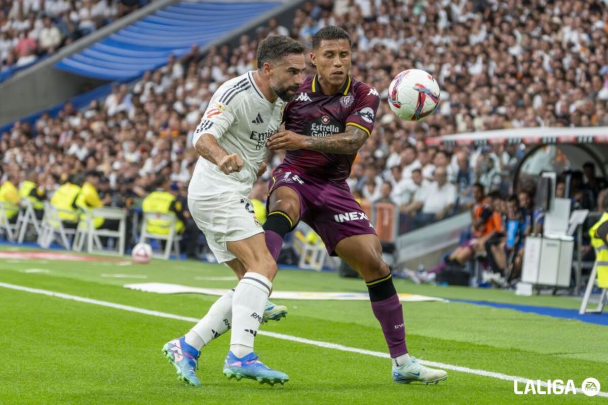 Imágenes del partido entre el Real Madrid y el Real Valladolid.   / LALIGA