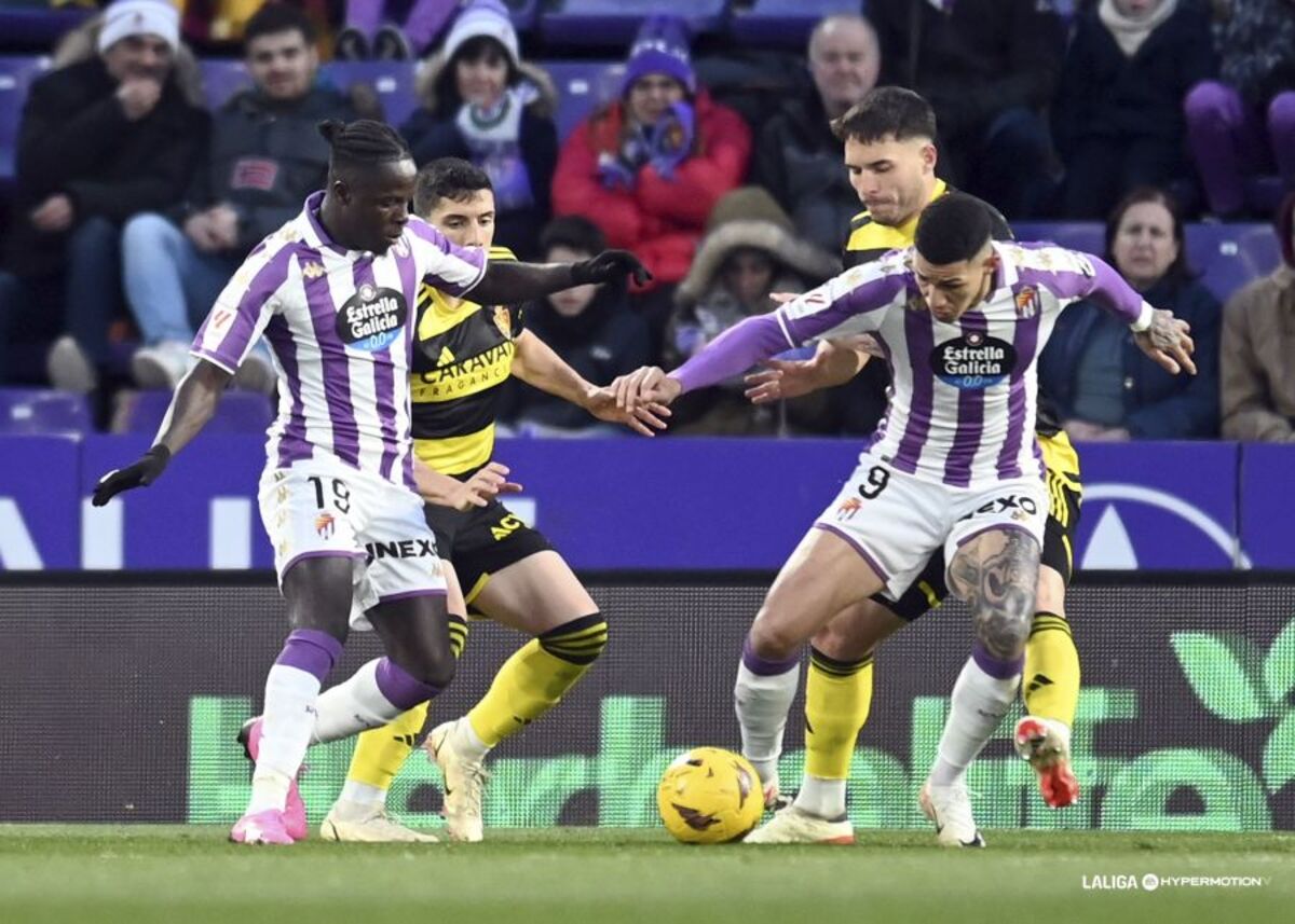 Real Valladolid-Real Zaragoza.  / LA LIGA.