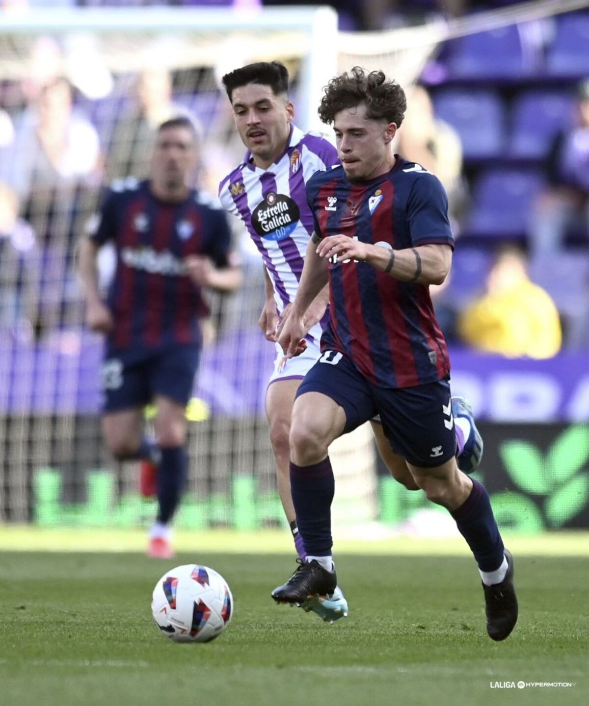 Imagen del Real Valladolid-Eibar.  / LALIGA