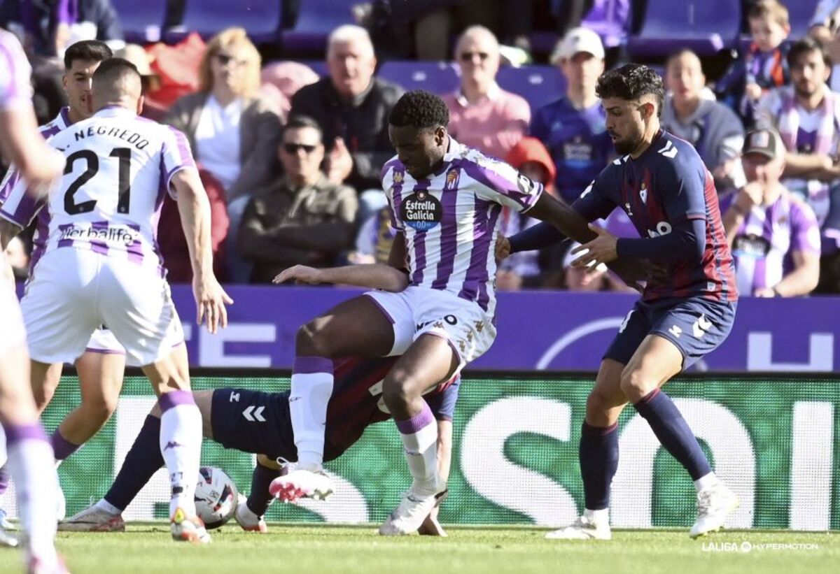 Imagen del Real Valladolid-Eibar.  / LALIGA