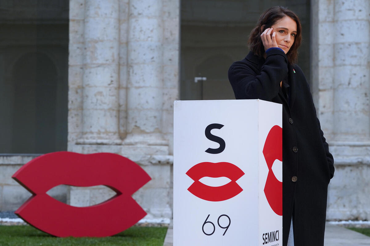 Segunda jornada de la 69ª Semana Internacional de Cine de Valladolid.  / EFE