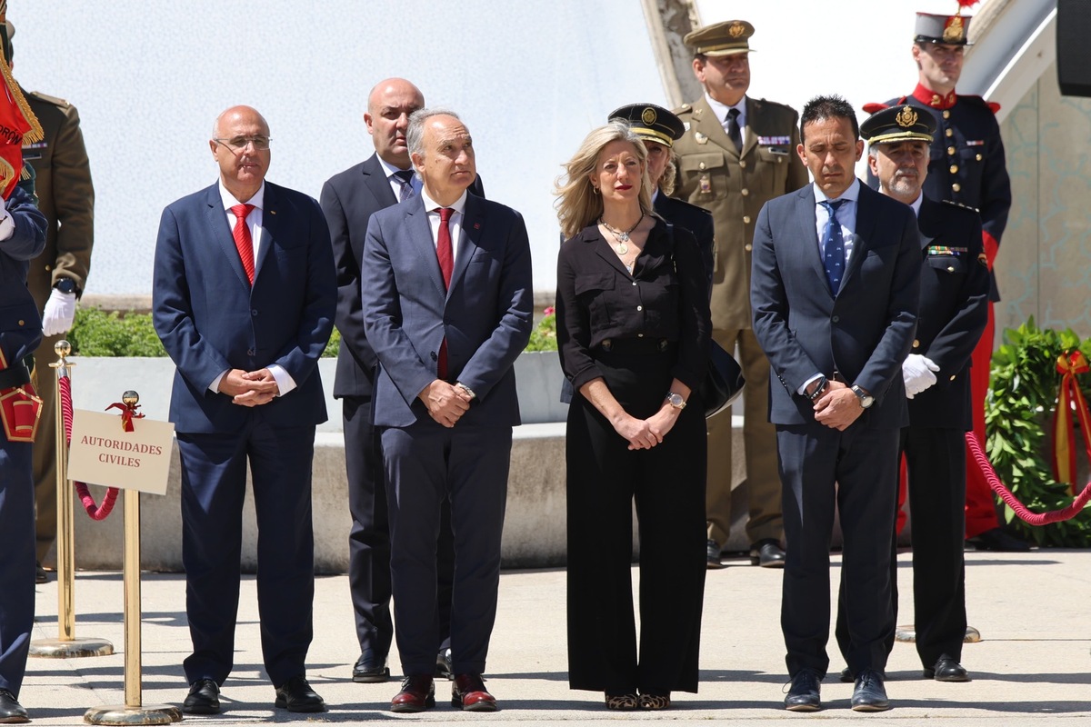 Día de las fuerzas armadas en Valladolid.  / El Día de Valladolid