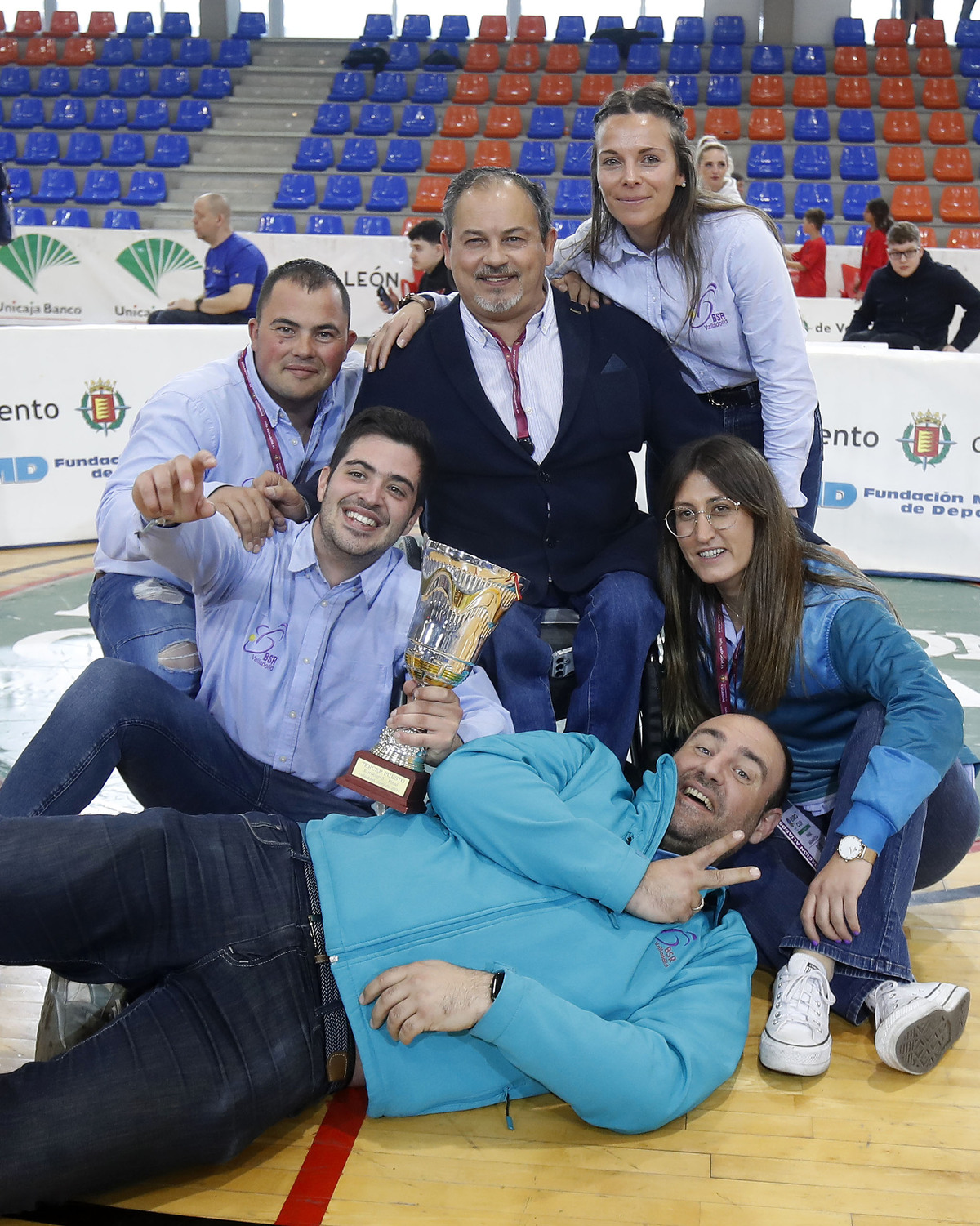 Entrega de trofeos en la Eurocup 3.  / CESAR MINGUELA