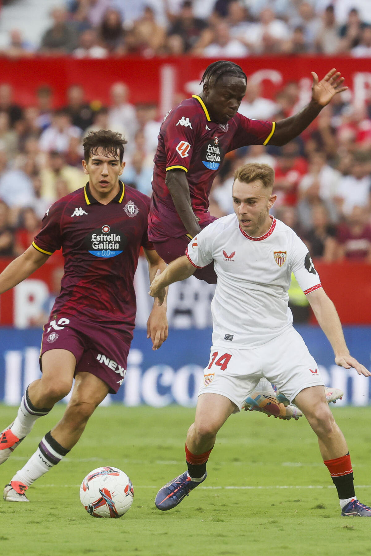 Imágenes del Sevilla-Real Valladolid.  / JOSE MANUEL VIDAL