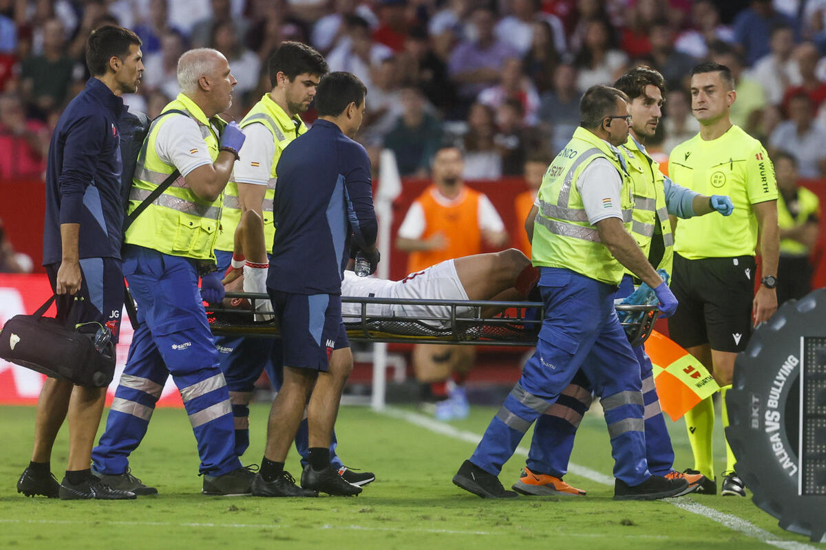 Imágenes del Sevilla-Real Valladolid.  / EFE