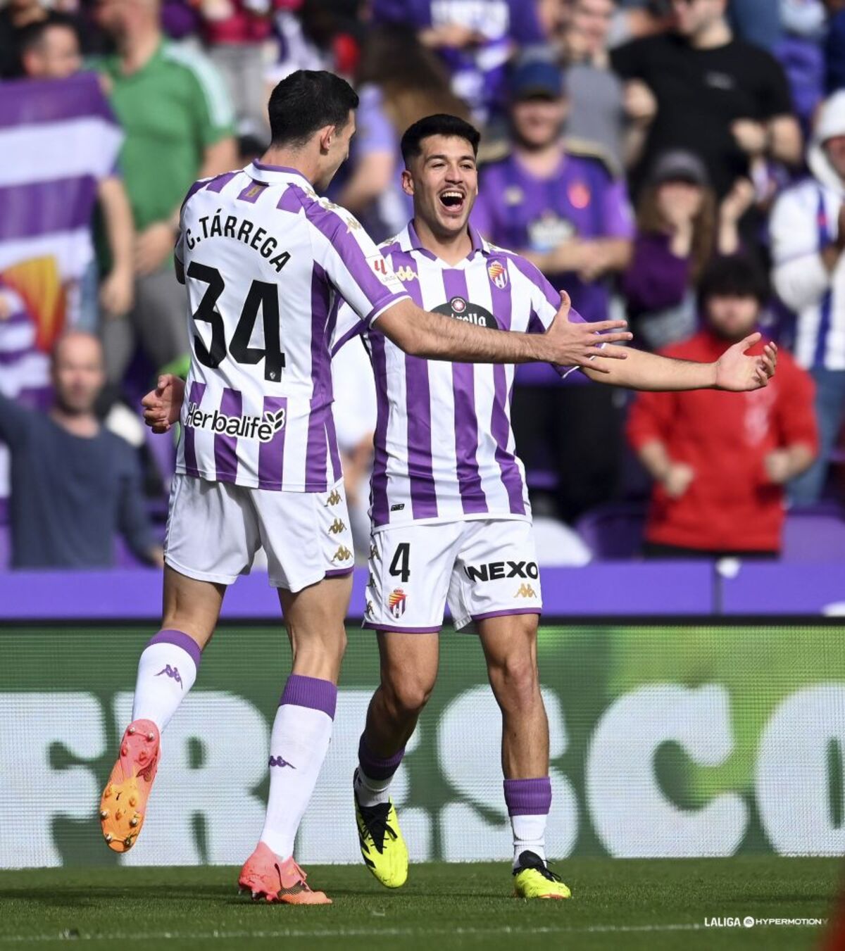 Imagen del Real Valladolid-Huesca.  / LALIGA