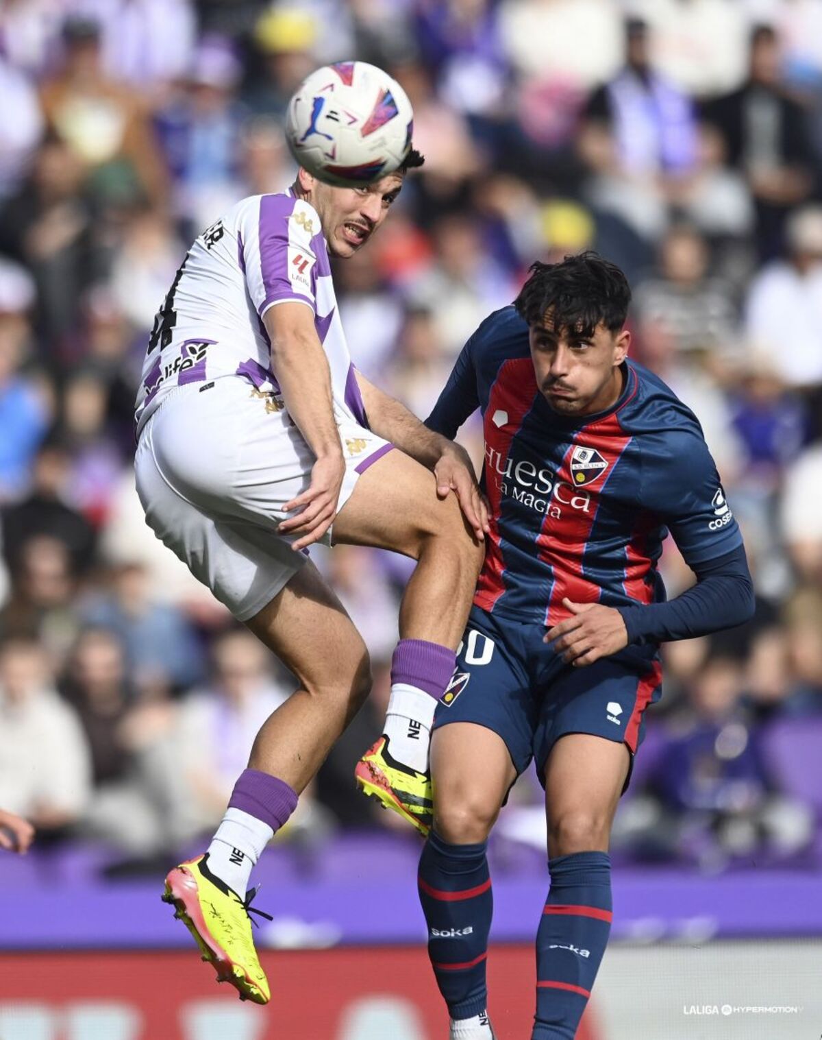 Imagen del Real Valladolid-Huesca.  / LALIGA