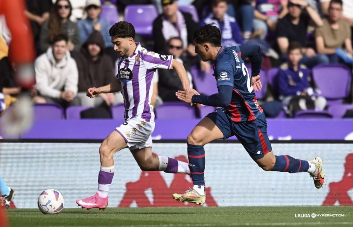 Imagen del Real Valladolid-Huesca.  / LALIGA