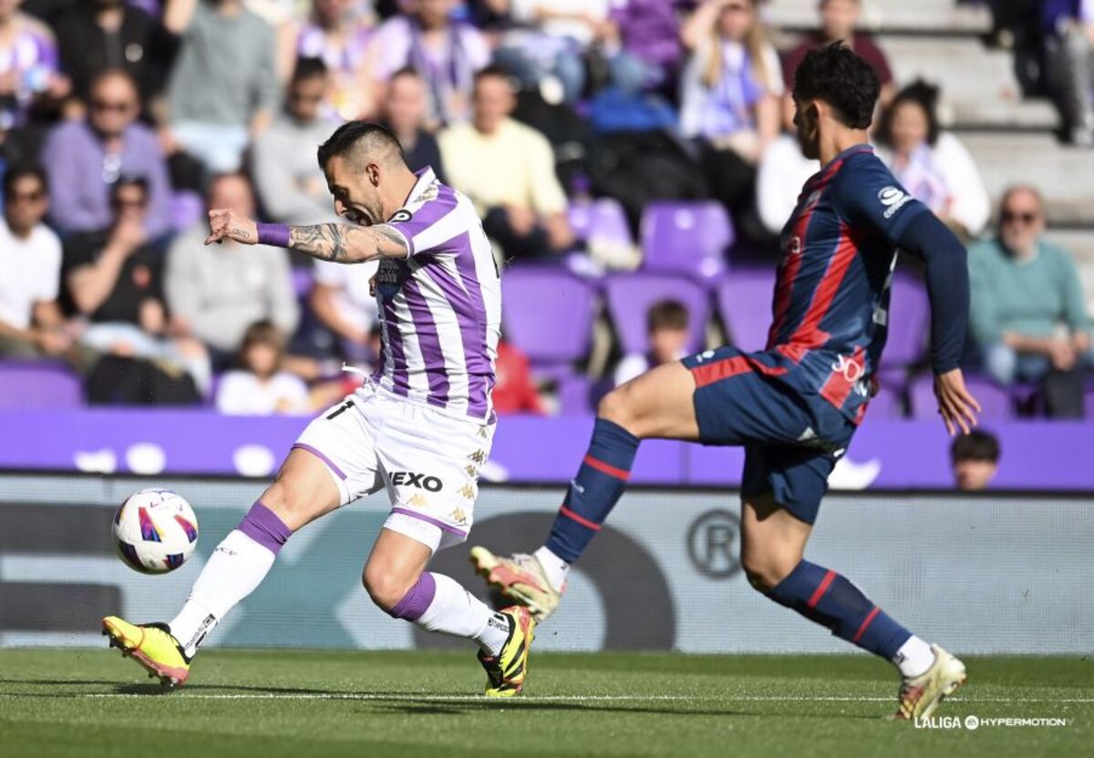 Imagen del Real Valladolid-Huesca.  / LALIGA