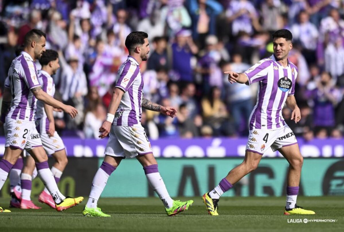 Imagen del Real Valladolid-Huesca.  / LALIGA